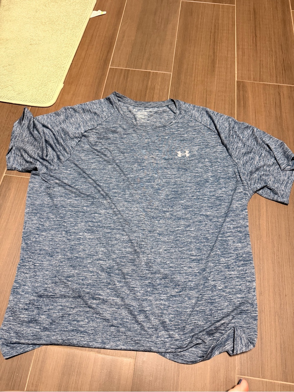 Under Armour Men’s Heathered Navy Short Sleeve Crew Shirt